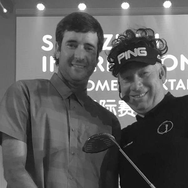 Bubba Watson with David Edwards